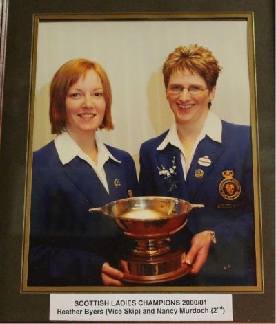Scottish Ladies Champions 2000/01