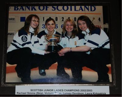 Scottish Junior Ladies Champions 2002/2003