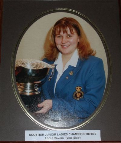 Scottish Junior Ladies Champion 2001/02